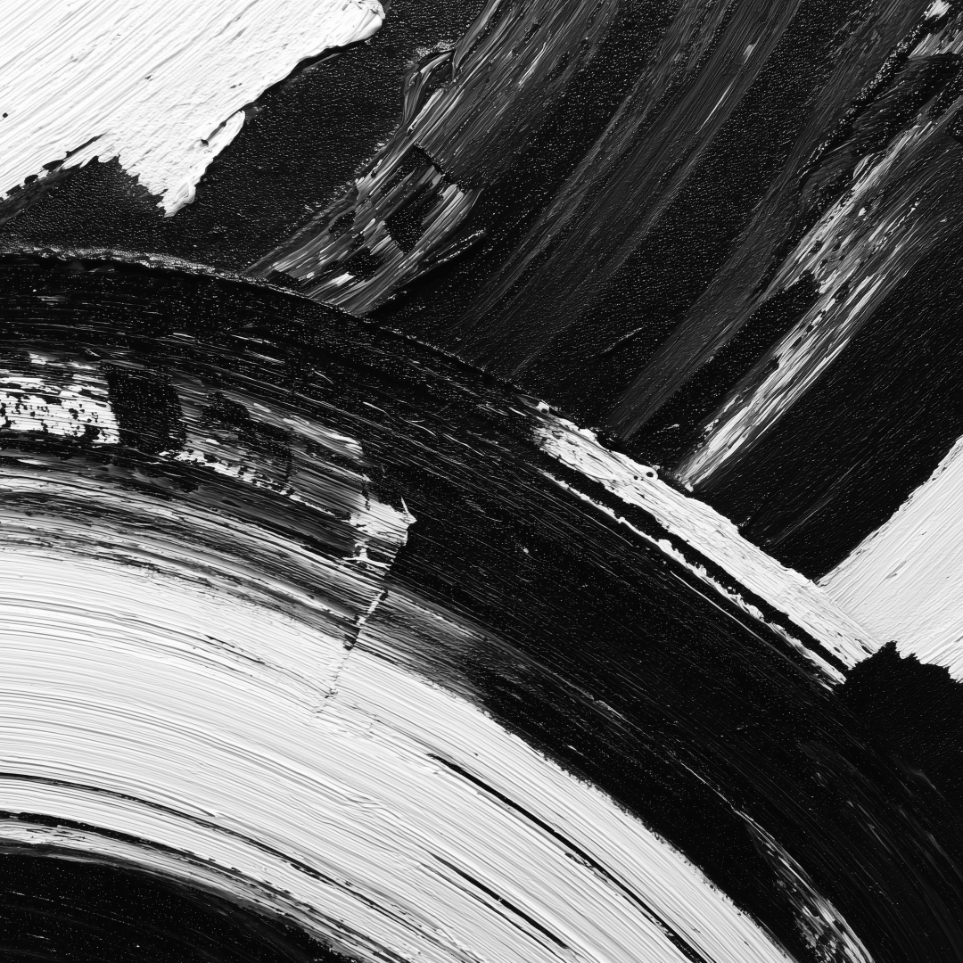 Black & White Abstract Art