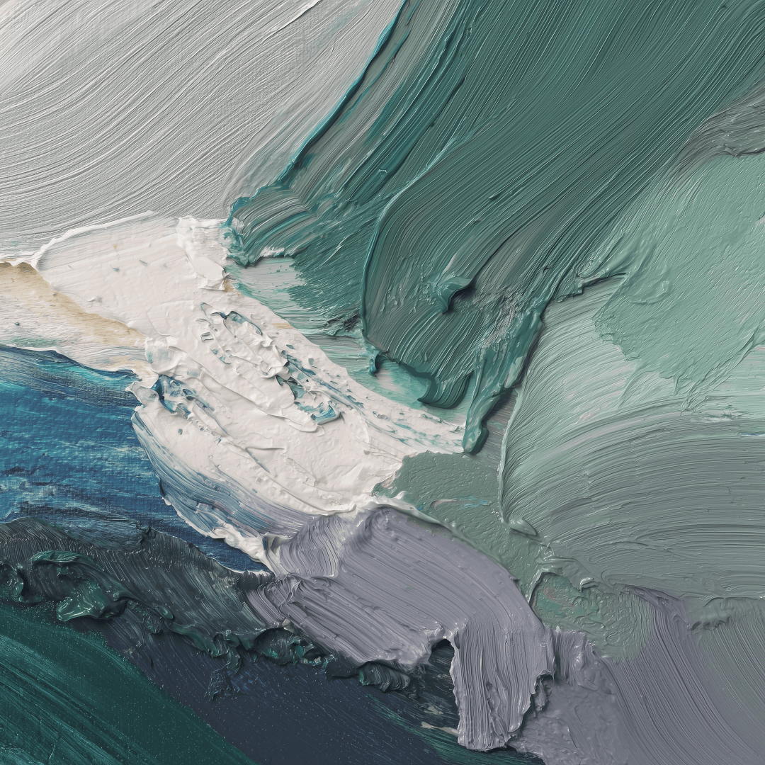 Cool Toned Abstract Art