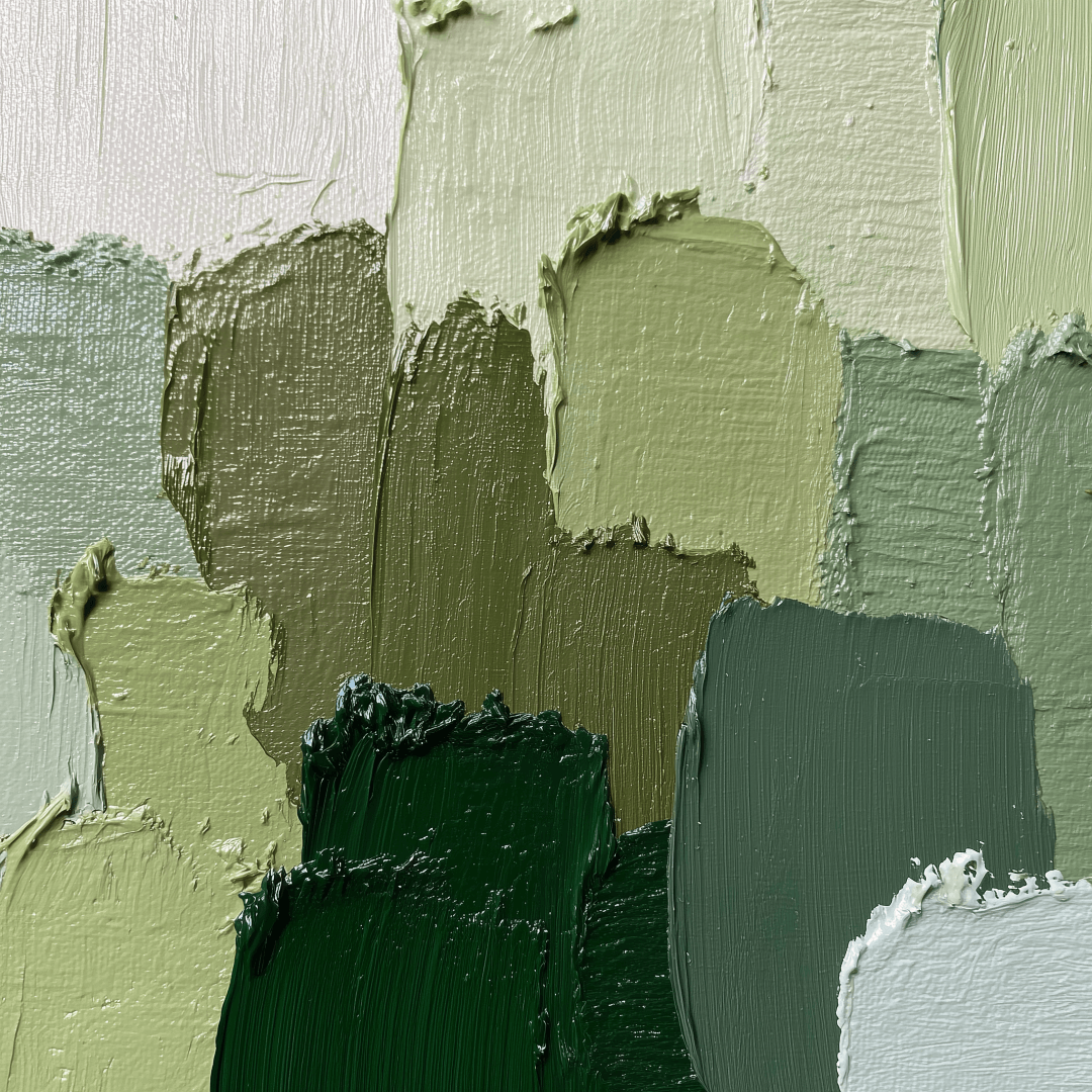 Sage Green Abstract Wall Art Posters