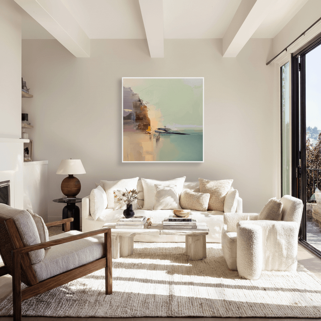 Calm Abstract Art Posters