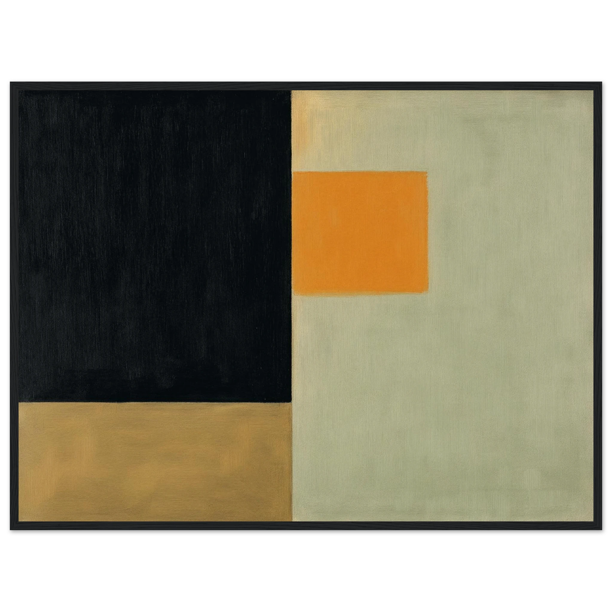 Clarity No. 07 The Distillation minimalist abstract wall art in soft grey and warm cream, refined vertical form with subtle texture